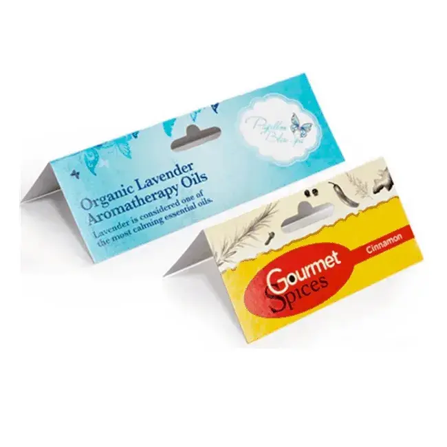 Custom Printed Header Cards