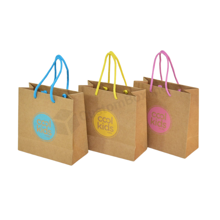 Personalised Brown Paper Bags